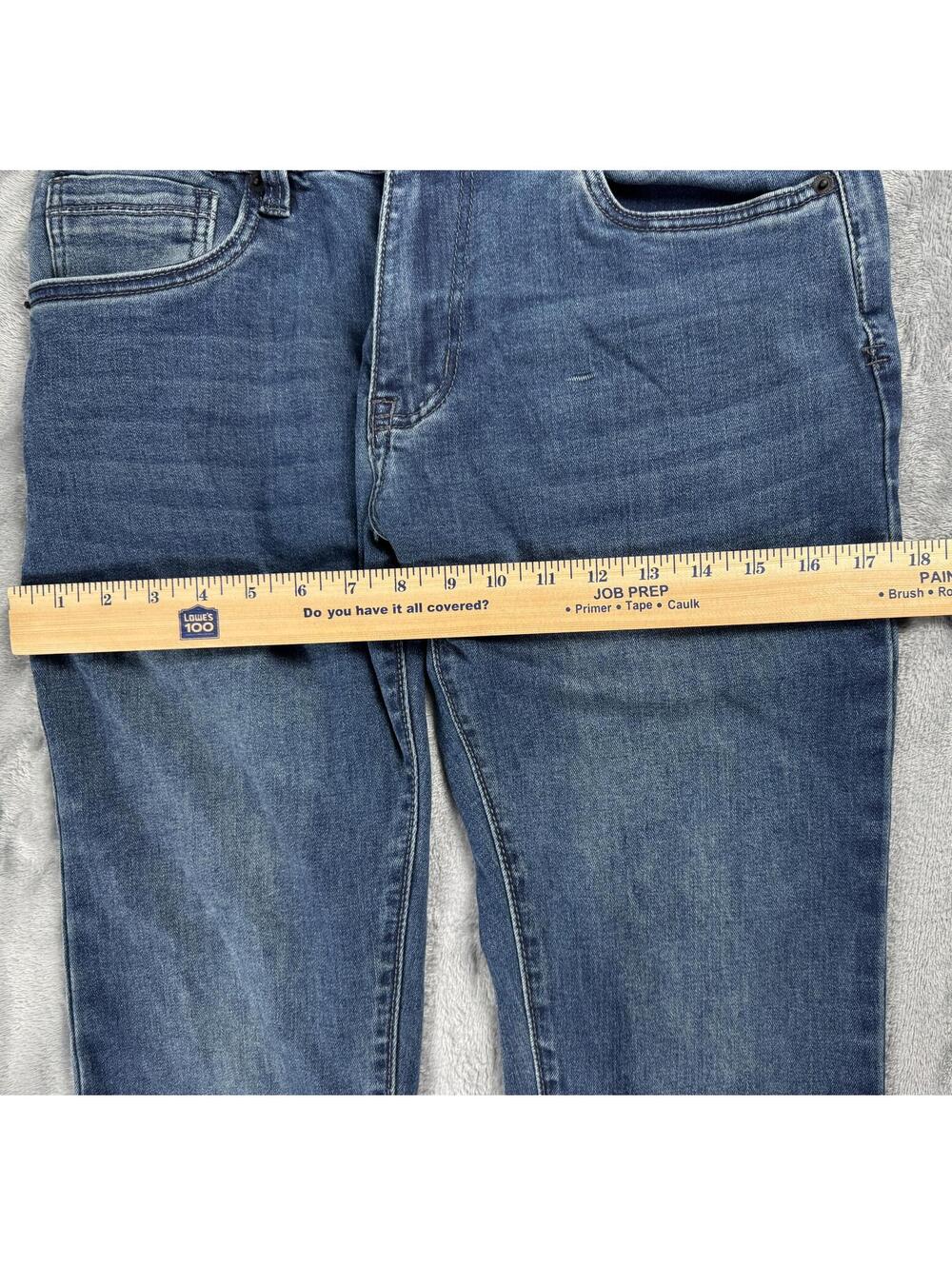 Kenneth Cole Jeans Men's 32x30 Slim Fit Medium Wash Blue Denim Casual Stretch - Picture 7 of 8